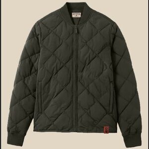 Northbound Supply Co. Men's Sz M - Quilted Puffer Jacket - Olive Green, Like New